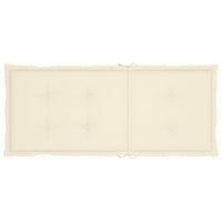 Sedie Reclinabili da Giardino con Cuscini 8 pz Massello di Teak 3072543