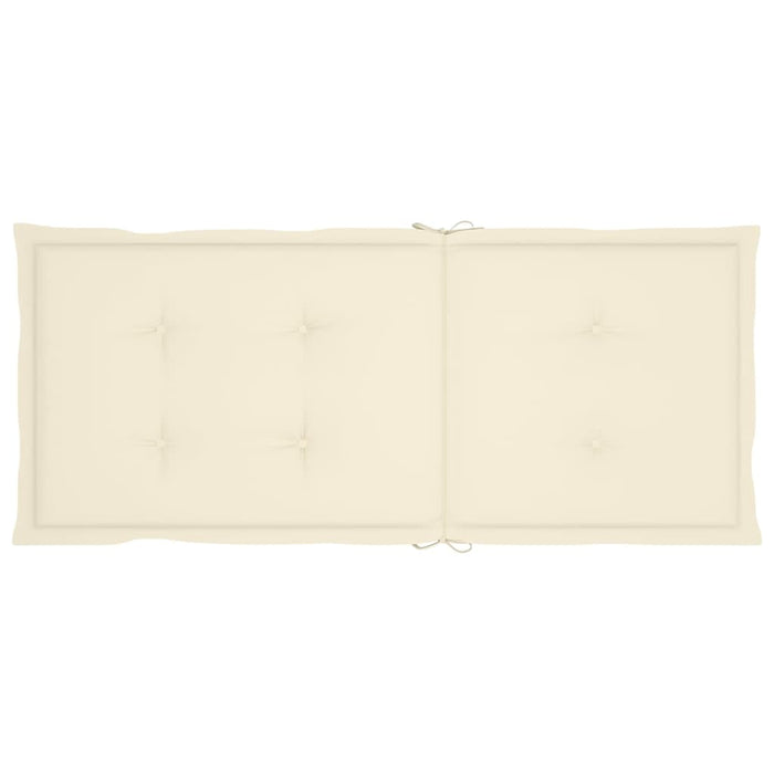 Sedie Reclinabili da Giardino con Cuscini 8 pz Massello di Teak 3072543