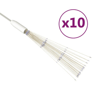 Luci di Natale Fuochi d'Artificio Blu 20 cm 1400 LED 328607