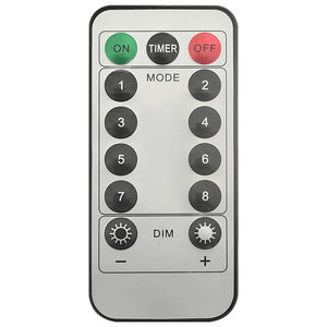 Luci Natale a Ghiacciolo 40 pz Blu in Acrilico con Telecomando 328614