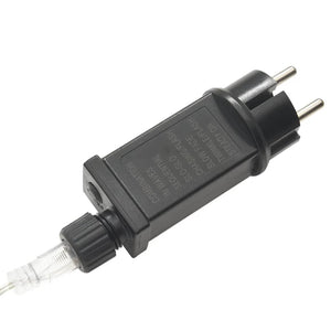 Luci Natale a Ghiacciolo 100 pz Blu in Acrilico 328619