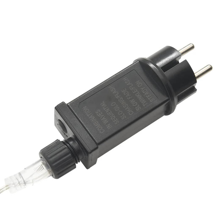 Luci Natale a Ghiacciolo 100 pz Blu in Acrilico 328619