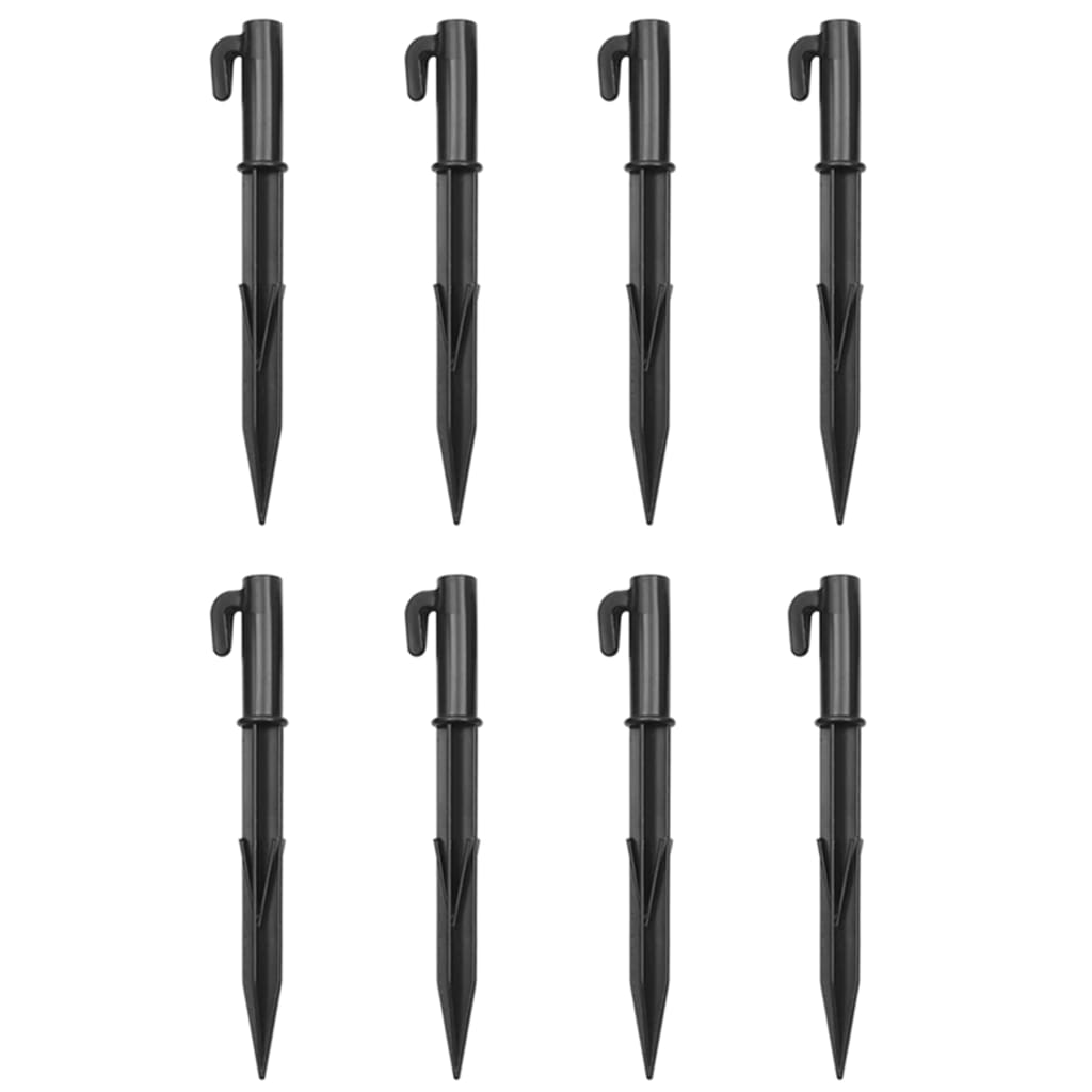 Albero di Natale con Palo in Metallo 500 LED Bianco Caldo 3 m 328623