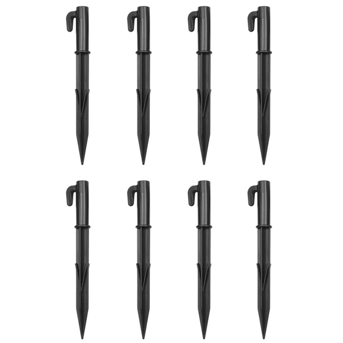 Albero di Natale con Palo in Metallo 500 LED Bianco Caldo 3 m 328623