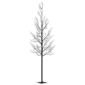 Albero di Natale 600 LED Luci Colorate Ciliegio in Fiore 300 cm 328669
