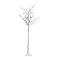 Albero Natale 140 LED 1,5 m Salice Blu Interno Esterno 328678