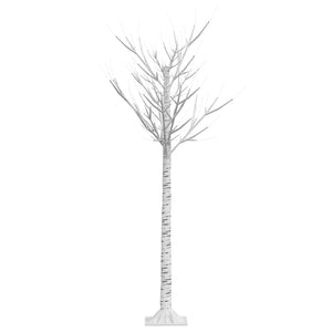 Albero Natale 140 LED 1,5 m Salice Colorato Interno Esterno 328679