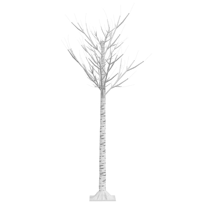 Albero Natale 140 LED 1,5 m Salice Colorato Interno Esterno 328679