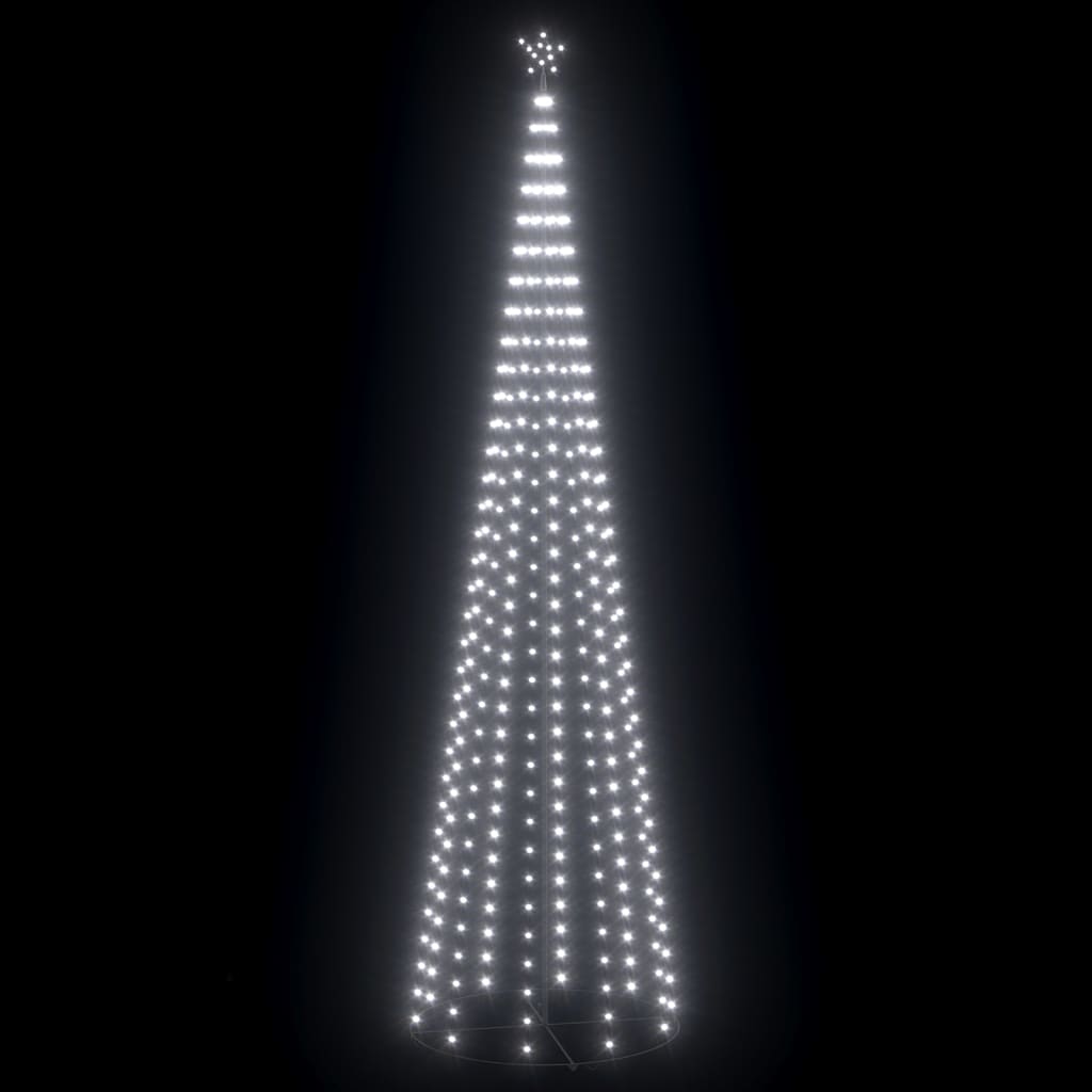 Albero di Natale a Cono con 752 LED Bianco Caldo 160x500 cm 328723