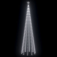 Albero di Natale a Cono con 752 LED Bianco Caldo 160x500 cm 328723