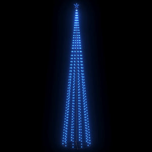 Albero di Natale a Cono-Luci decorative natalizie con 752 LED Blu 160x500 cm