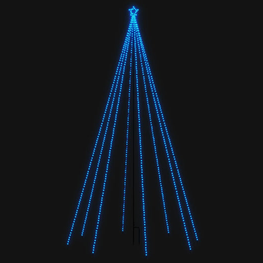 Luci per Albero di Natale Interni Esterni 400 LED Blu 2,5 m 328731