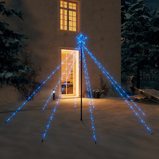 Luci per Albero di Natale Interni Esterni 400 LED Blu 2,5 m 328731