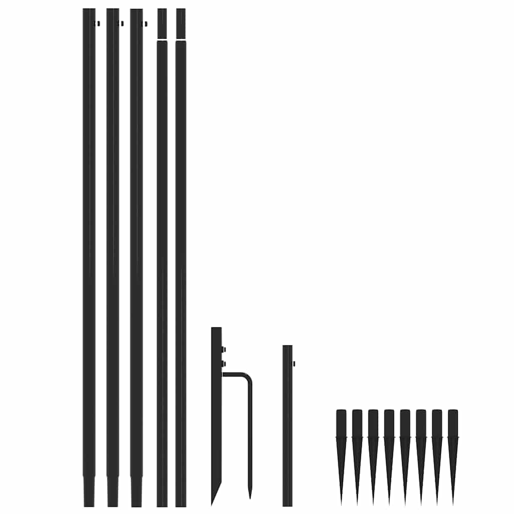 Luci per Albero di Natale Interni Esterni 576 LED Blu 3,6 m 328742