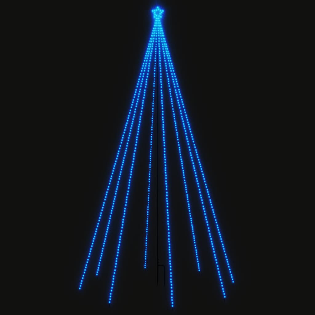 Luci per Albero di Natale Interni Esterni 800 LED Blu 5 m 328753