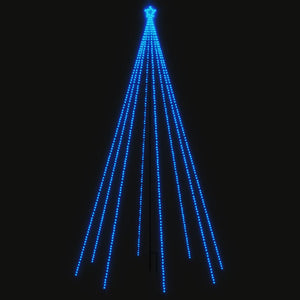 Luci per Albero di Natale Interni Esterni 800 LED Blu 5 m 328753
