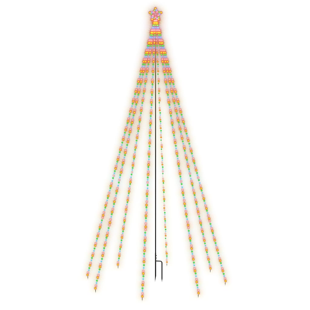 Luci per Albero di Natale Interni Esterni 800 LED Colorati 5 m 328756
