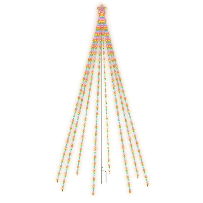 Luci per Albero di Natale Interni Esterni 800 LED Colorati 5 m 328756