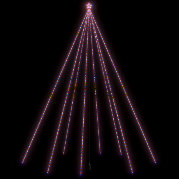 Luci per Albero di Natale Interni Esterni 1300 LED Colorati 8 m 328767