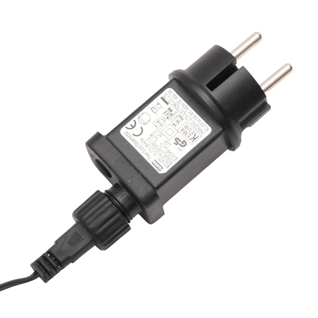 Luci di Natale Rete Bianco Caldo 3x2m 204 LED Interni Esterni 328770