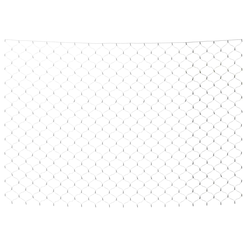 Luci di Natale Rete Bianco Freddo 3x2m 204 LED Interni Esternicod mxl 126225