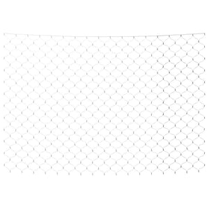 Luci di Natale Rete Bianco Freddo 3x2m 204 LED Interni Esterni 328772