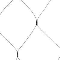 Luci di Natale Rete Bianco Freddo 3x2m 204 LED Interni Esterni 328772