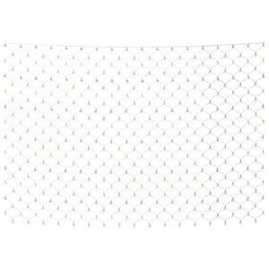 Luci di Natale Rete Colorate 3x2m 204 LED Interni Esterni 328776