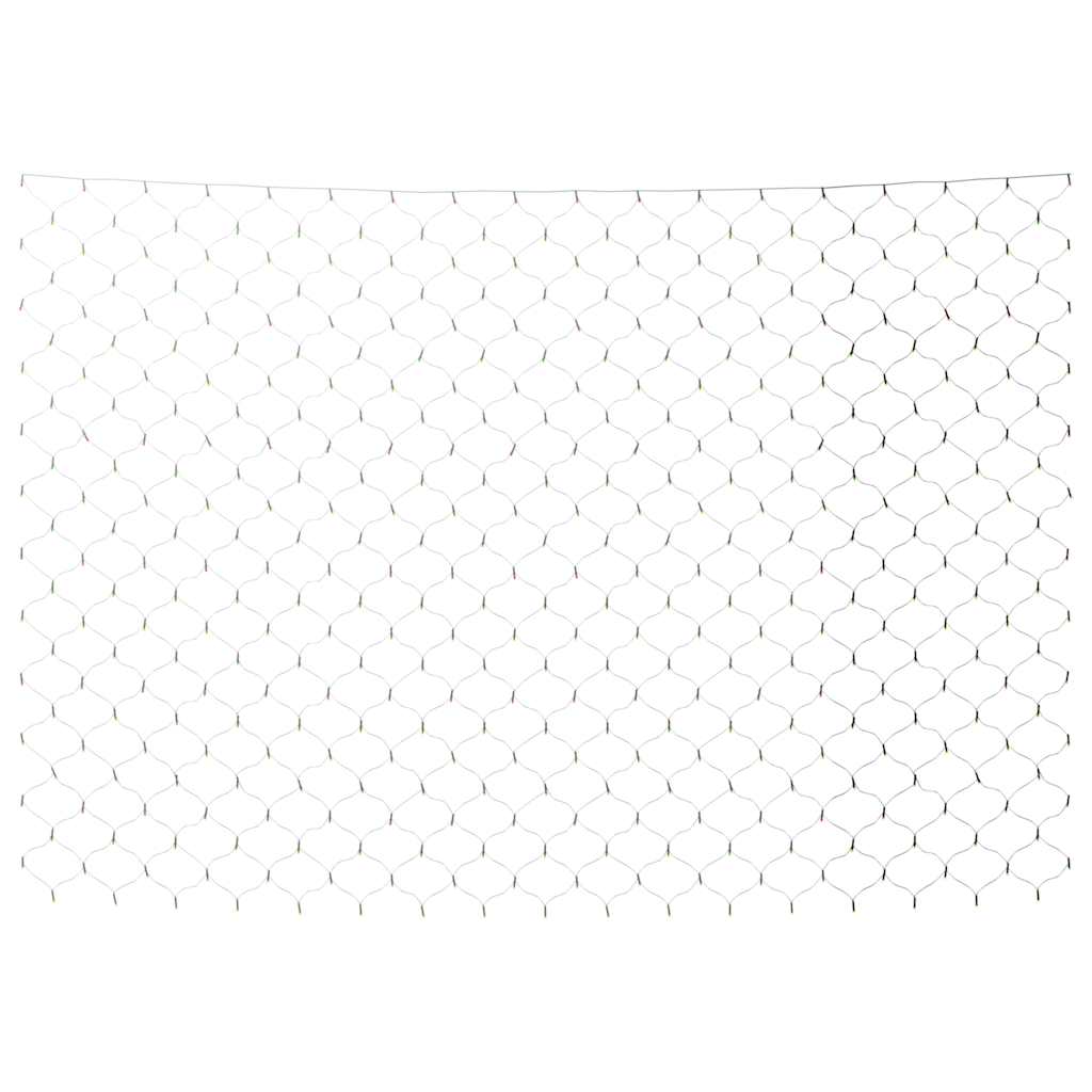 Luci di Natale Rete Colorate 3x2m 204 LED Interni Esterni 328776