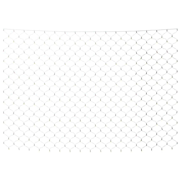 Luci di Natale Rete Colorate 3x2m 204 LED Interni Esterni 328776