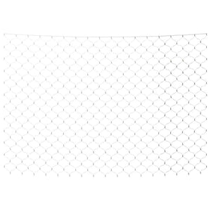 Luci di Natale Rete Bianco Freddo 3x3m 306 LED Interni Esterni 328779