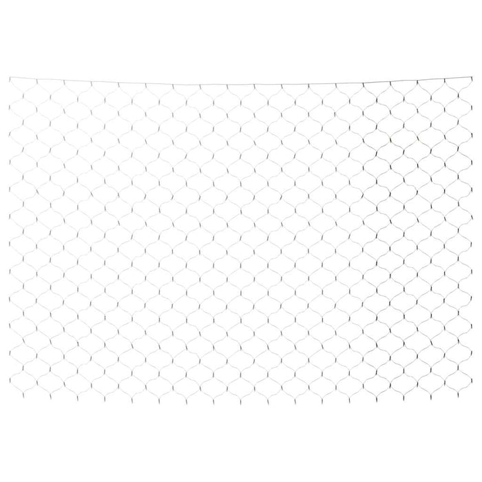 Luci di Natale Rete Bianco Freddo 3x3m 306 LED Interni Esterni 328779