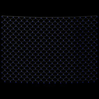 Luci di Natale a Rete Blu 3x3m 306 LED Interni Esterni 328780