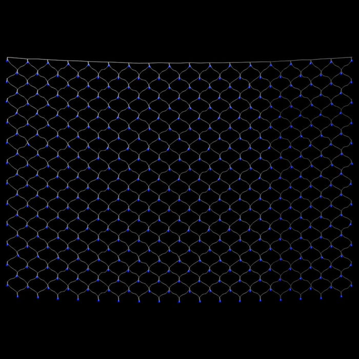 Luci di Natale a Rete Blu 3x3m 306 LED Interni Esterni 328780