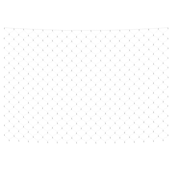 Luci di Natale Rete Bianco Caldo 4x4m 544 LED Interni Esternicod mxl 102646