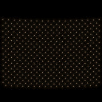 Luci di Natale Rete Bianco Caldo 4x4m 544 LED Interni Esterni 328782
