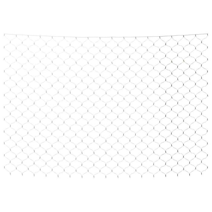 Luci di Natale-Decorazioni natalizie Rete Bianco Freddo 4x4m 544 LED Interni Esterni