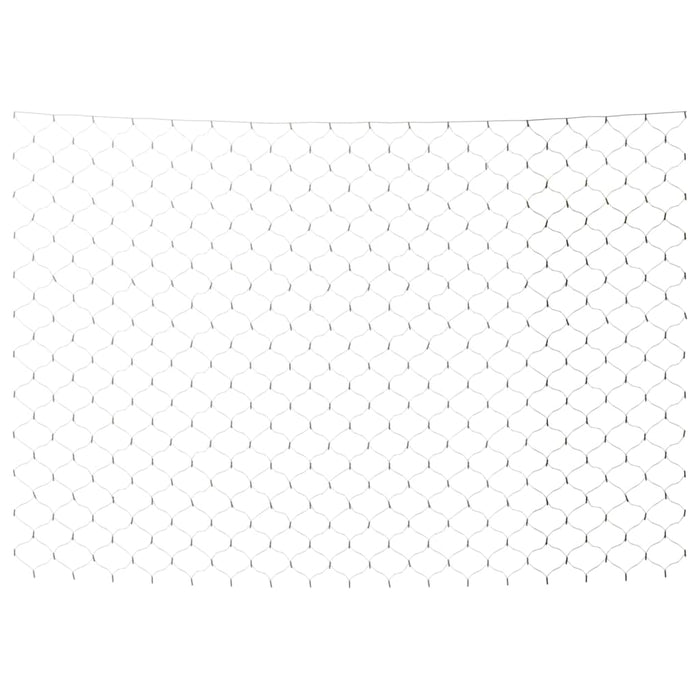 Luci di Natale Rete Blu 4x4m 544 LED Interni Esterni