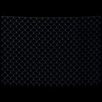 Luci di Natale Rete Blu 4x4m 544 LED Interni Esterni