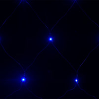 Luci di Natale Rete Blu 4x4m 544 LED Interni Esterni