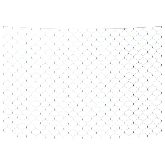 Luci di Natale Rete Blu 4x4m 544 LED Interni Esterni