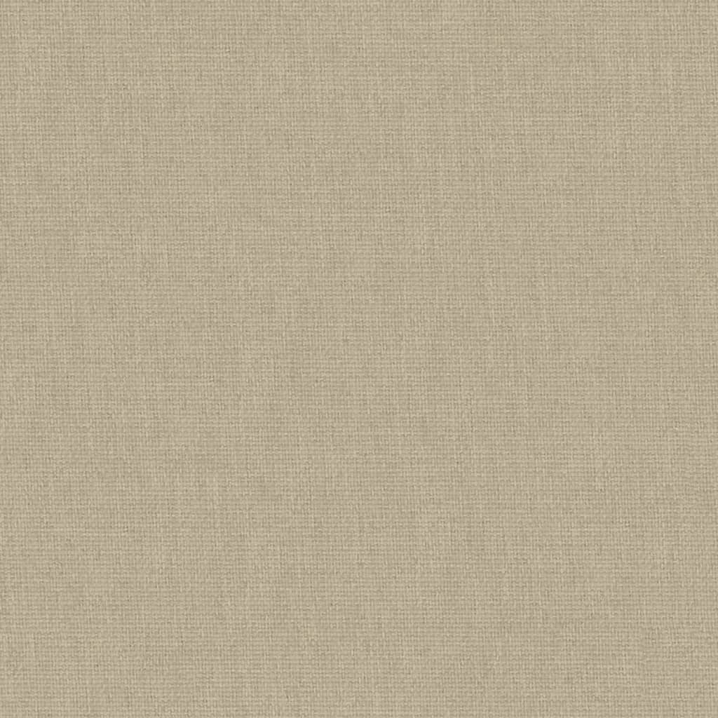 Lettino per Bambini con Materasso Tortora in Tessuto di Lino 10291