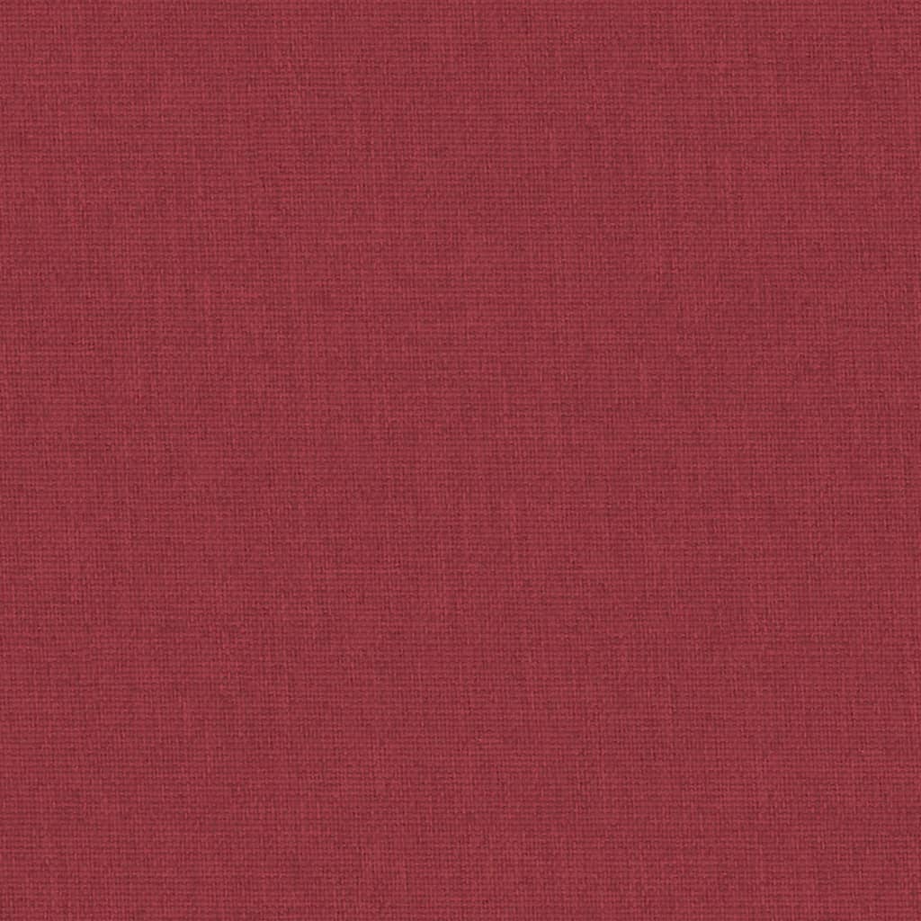 Lettino per Bambini con Materasso Rosso in Tessuto di Lino cod mxl 72367