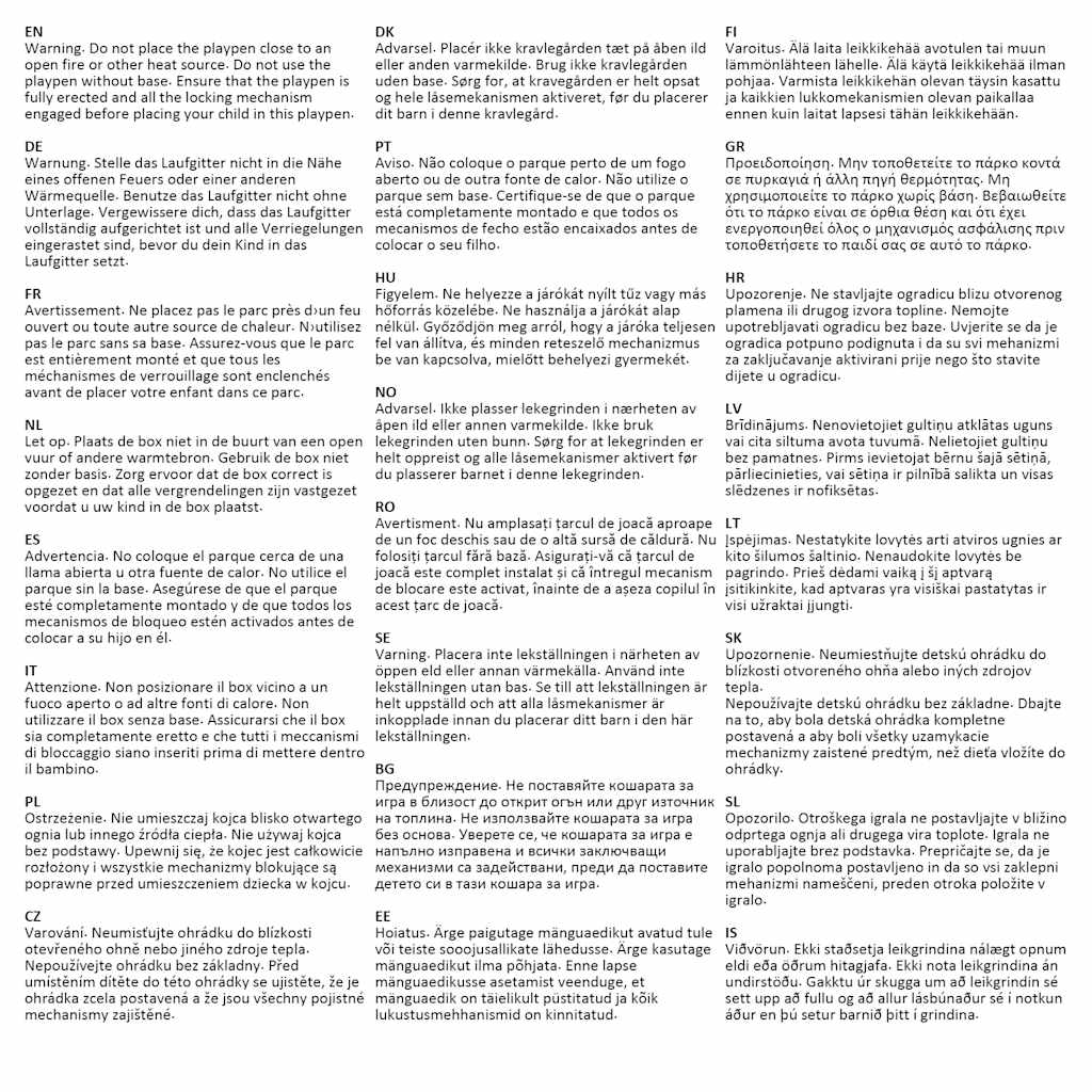 Box per Bambini con Materasso Grigio Chiaro Tessuto di Lino 10301