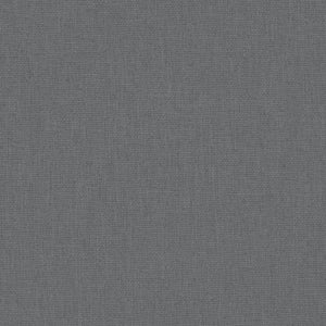 Box per Bambini con Materasso Grigio Scuro Tessuto di Lino 10302