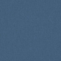 Box per Bambini con Materasso Blu Marino Tessuto di Lino 10304