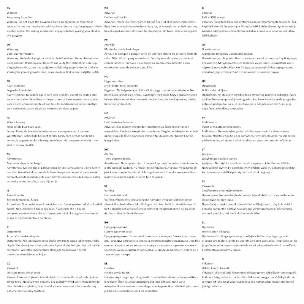 Box per Bambini con 2 Porte Grigio Scuro Tessuto Oxford 10308