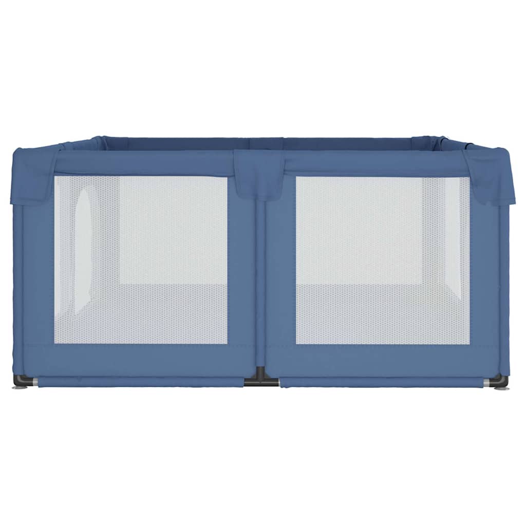 Box per Bambini con 2 Porte Blu Chiaro in Tessuto Oxford 10309