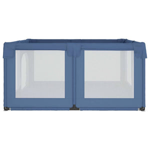 Box per Bambini con 2 Porte Blu Chiaro in Tessuto Oxford 10309