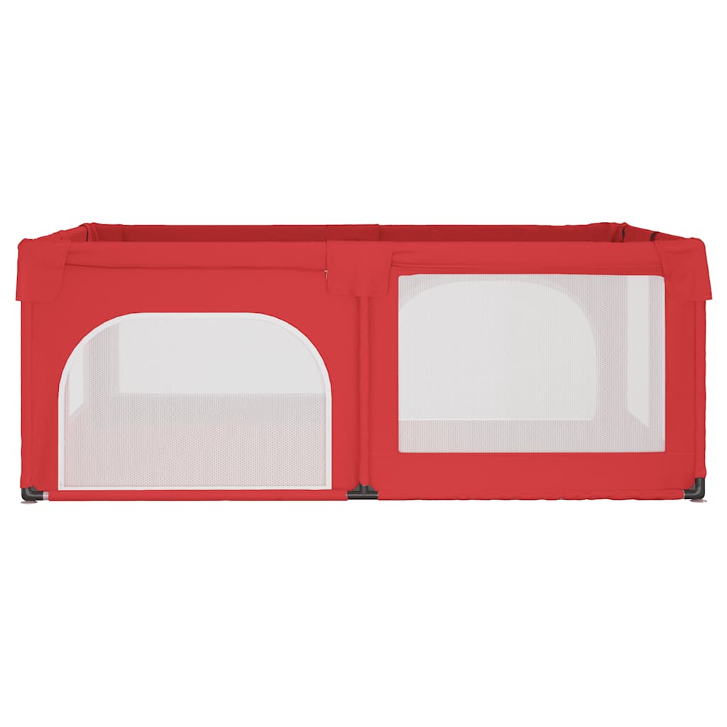 Box per Bambini con 2 Porte Rosso in Tessuto Oxford cod mxl 69879
